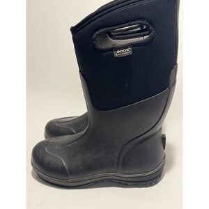 Bogs Boots Ultra Mid  Waterproof Winter, Rain, Mud Black Size 8